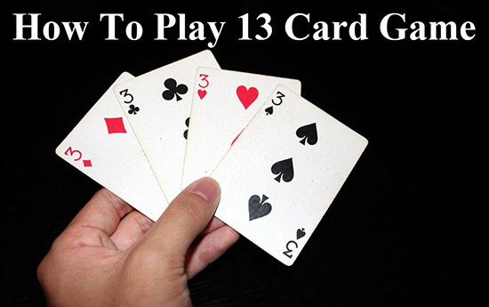آموزش بازی پاسور 13 + قوانین و نکات برد Thirteen Card Game