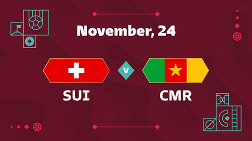 پیش بینی بازی سوئیس و کامرون در جام جهانی 2022